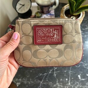 Coach Wristlet Y2K Never Used